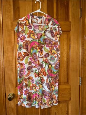 Ninety clothing co Bold Paisley Dress